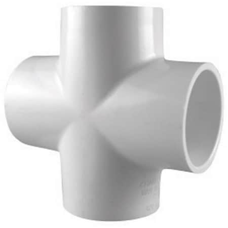 Charlotte Pipe And Foundry PVC 02410 1400 2 in. Pipe Cross 45860